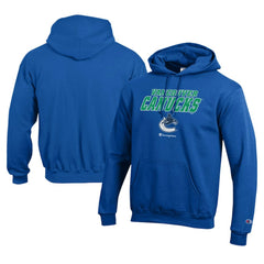 Vancouver Canucks Champion Eco Powerblend Pullover Hoodie - Royal - NHL 201078129