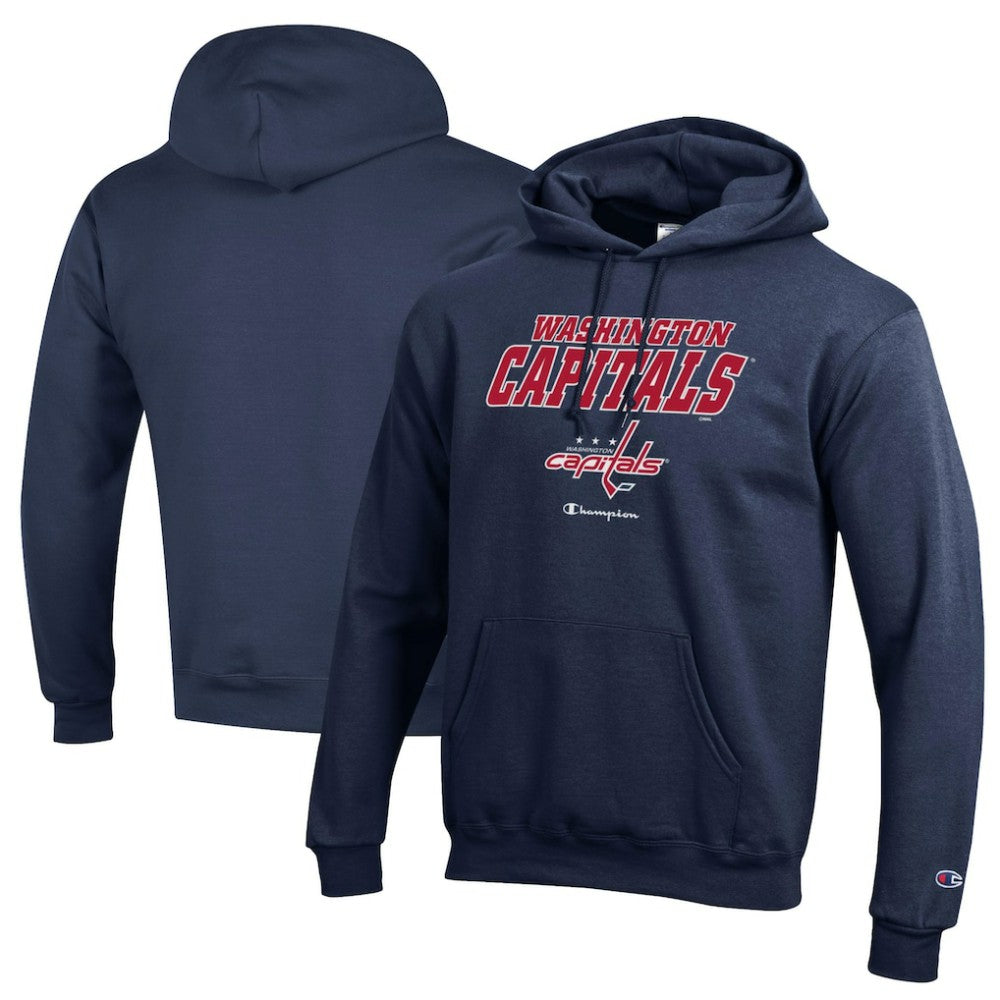 Washington Capitals Champion Eco Powerblend Pullover Hoodie - Navy - NHL 201078131