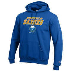 Buffalo Sabres Champion Eco Powerblend Pullover Hoodie - Royal - NHL 201078132