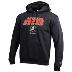 Anaheim Ducks Champion Eco Powerblend Pullover Hoodie - Black - NHL 201078133