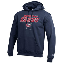 Columbus Blue Jackets Champion Eco Powerblend Pullover Hoodie - Navy - NHL 201078138