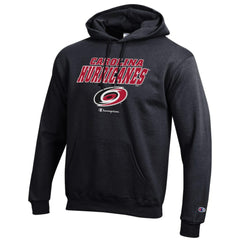 Carolina Hurricanes Champion Eco Powerblend Pullover Hoodie - Black - NHL 201078141