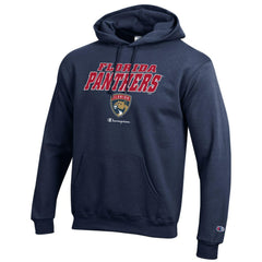 Florida Panthers Champion Eco Powerblend Pullover Hoodie - Navy - NHL 201078142