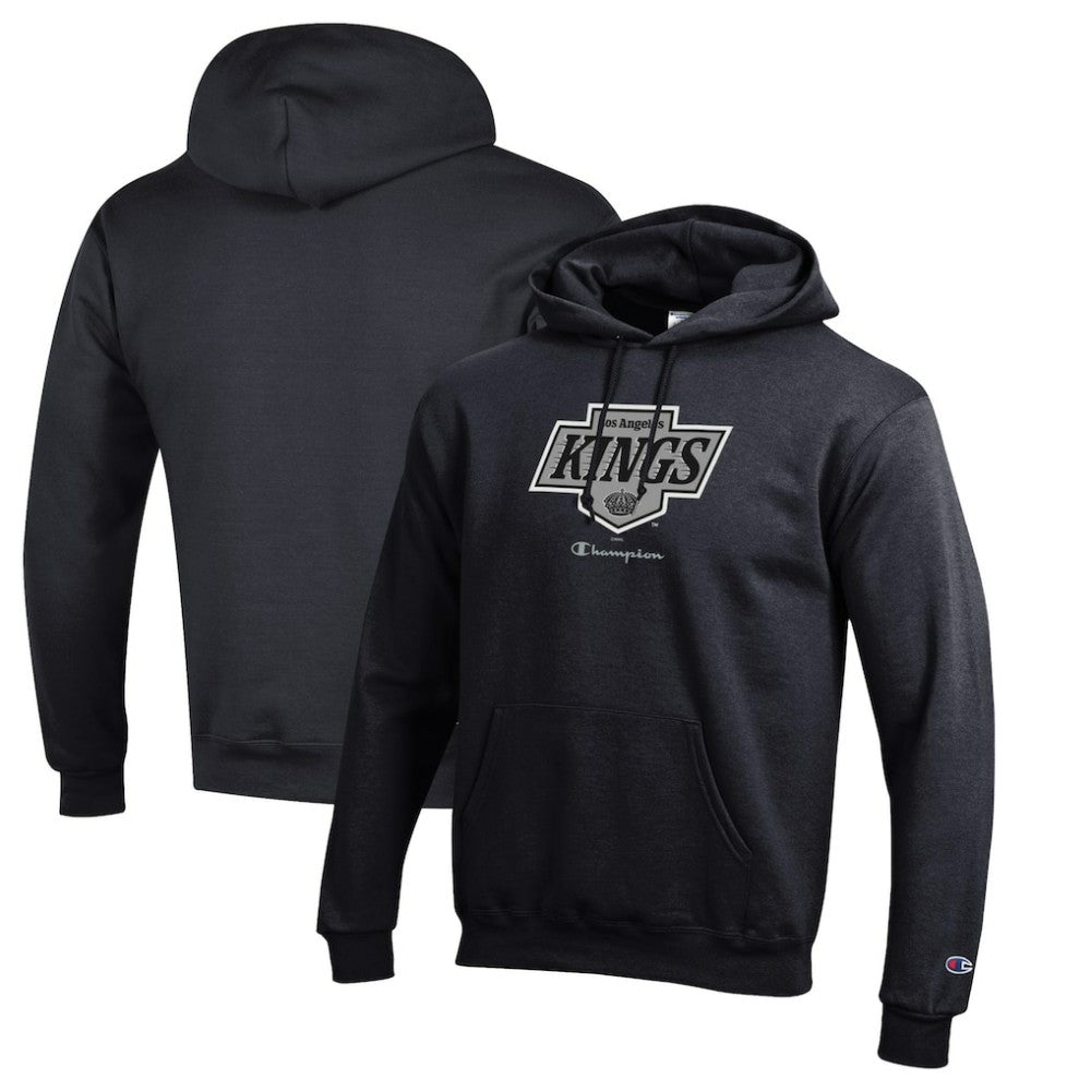 Los Angeles Kings Champion Eco Powerblend Pullover Hoodie - Black - NHL 201078144