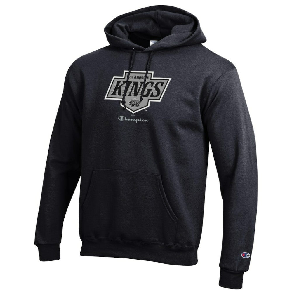 Los Angeles Kings Champion Eco Powerblend Pullover Hoodie - Black - NHL 201078144