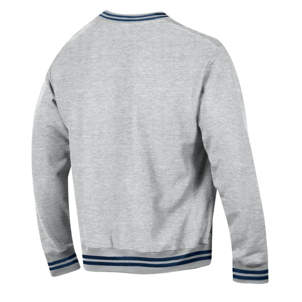 New York Islanders Champion Reverse Weave Yarn Dye Pullover Sweatshirt - Heather Gray - NHL 201078150