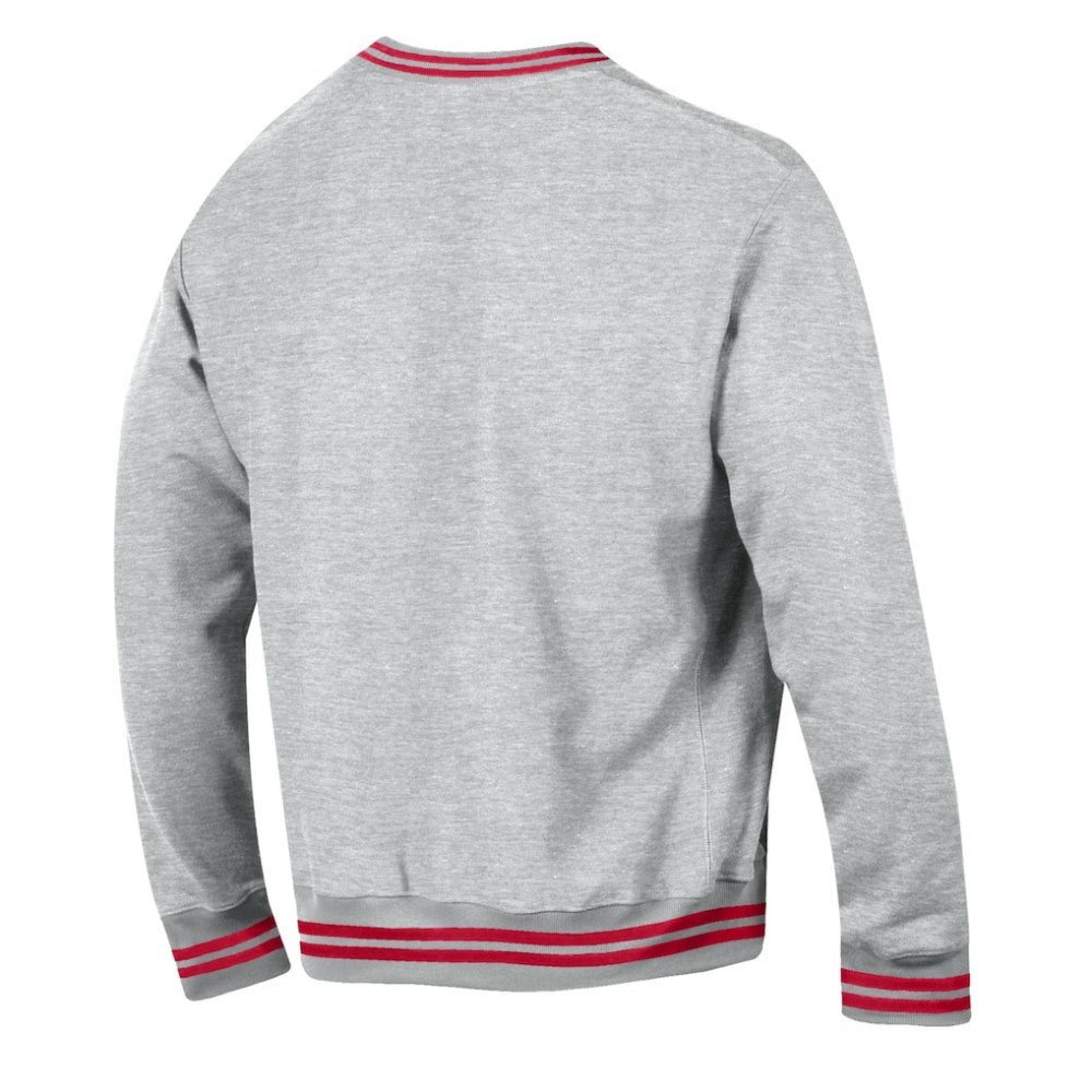 Washington Capitals Champion Reverse Weave Yarn Dye Pullover Sweatshirt - Heather Gray - NHL 201078160