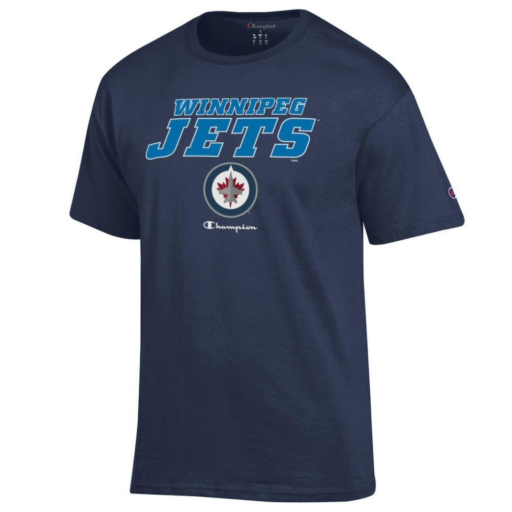 Winnipeg Jets Champion Jersey T-Shirt - Navy - NHL 201078177