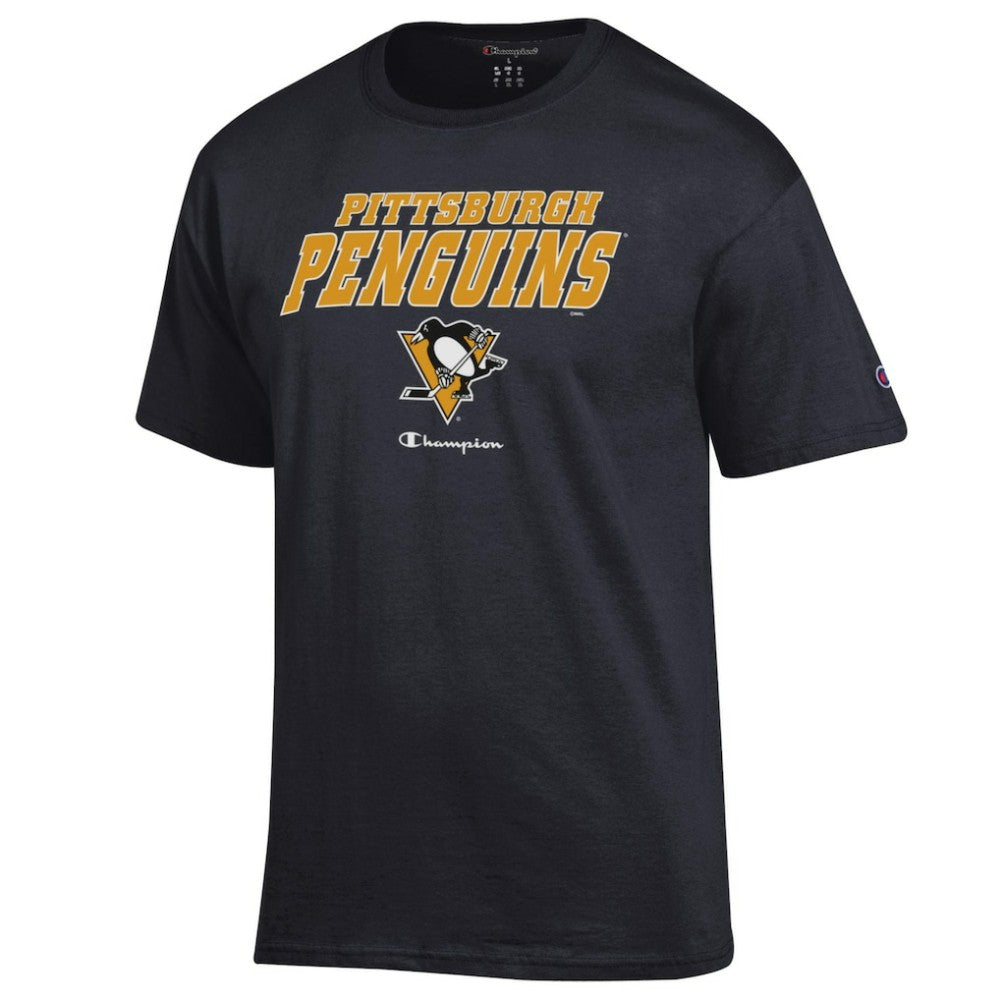 Pittsburgh Penguins Champion Jersey T-Shirt - Black - NHL 201078186