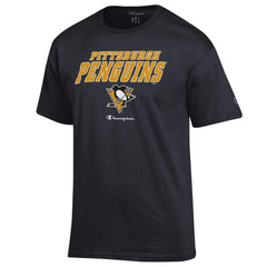 Pittsburgh Penguins Champion Jersey T-Shirt - Black - NHL 201078186