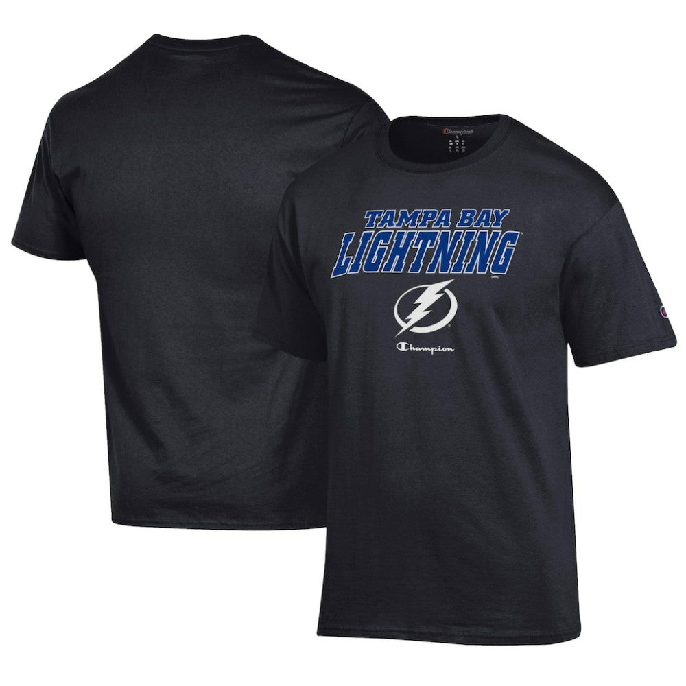 Tampa Bay Lightning Champion Jersey T-Shirt - Black - NHL 201078190