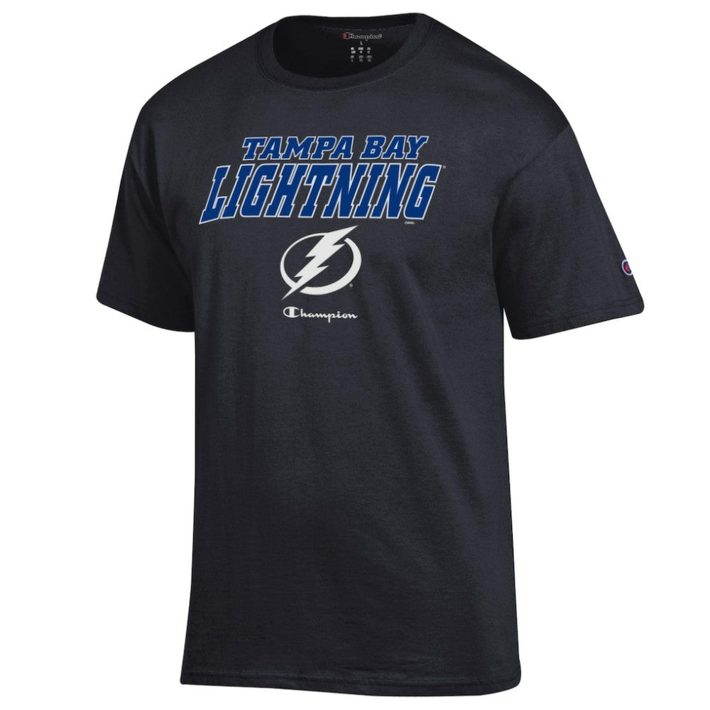 Tampa Bay Lightning Champion Jersey T-Shirt - Black - NHL 201078190