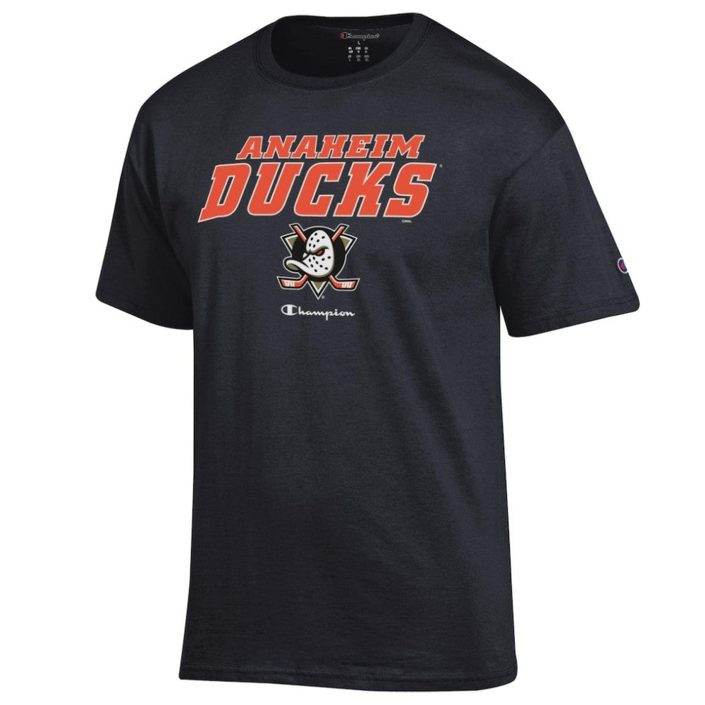 Anaheim Ducks Champion Jersey T-Shirt - Black - NHL 201078196