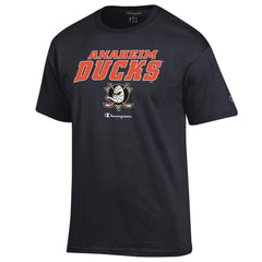 Anaheim Ducks Champion Jersey T-Shirt - Black - NHL 201078196