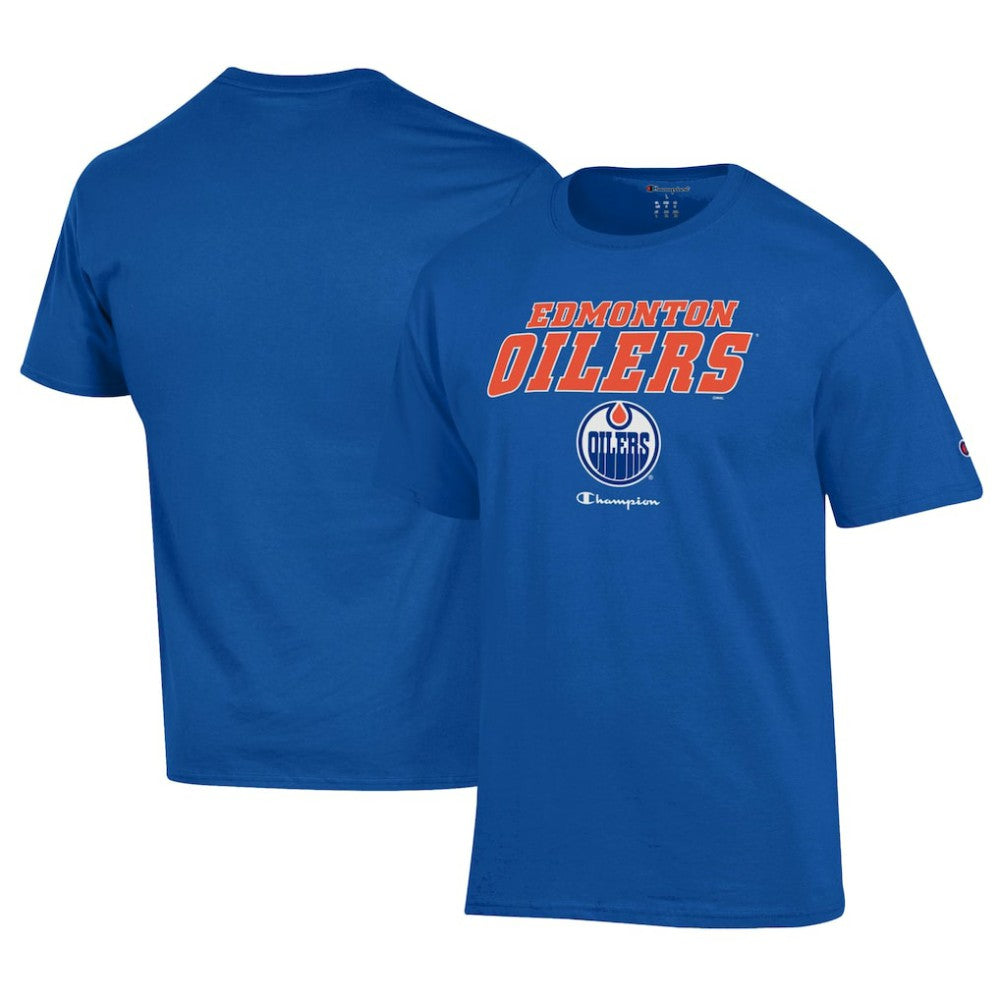 Edmonton Oilers Champion Jersey T-Shirt - Royal - NHL 201078205