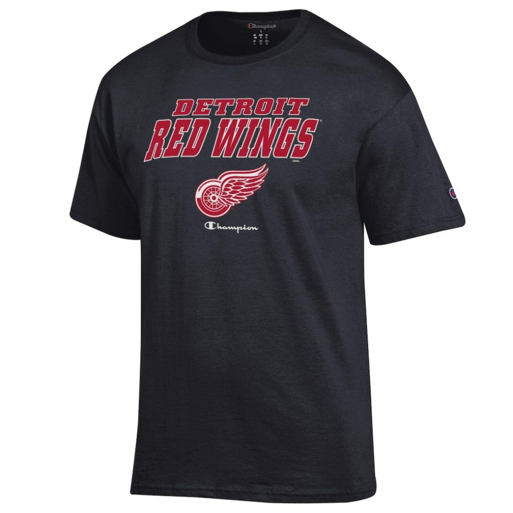 Detroit Red Wings Champion Jersey T-Shirt - Black - NHL 201078206