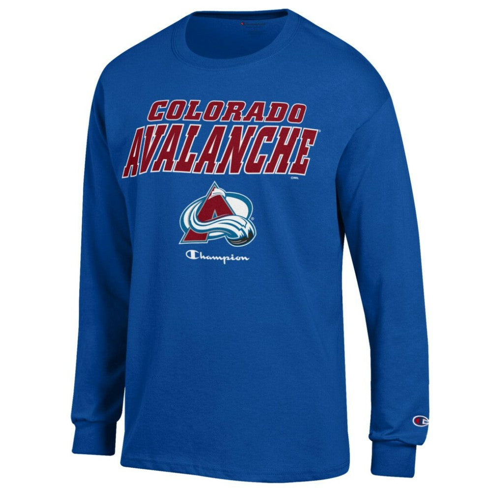 Colorado Avalanche Champion Long-Sleeve Jersey T-Shirt - Royal - NHL 201078217
