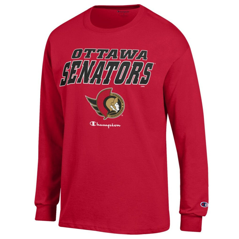 Ottawa Senators Champion Long-Sleeve Jersey T-Shirt - Red - NHL 201078233