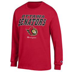 Ottawa Senators Champion Long-Sleeve Jersey T-Shirt - Red - NHL 201078233
