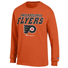 Philadelphia Flyers Champion Long-Sleeve Jersey T-Shirt - Orange - NHL 201078234