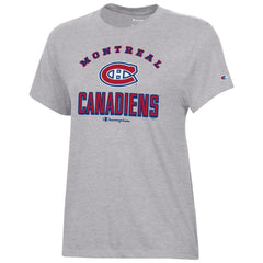 Montreal Canadiens Champion Women's Core T-Shirt - Heather Gray - NHL 201078241