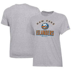 New York Islanders Champion Women's Core T-Shirt - Heather Gray - NHL 201078244