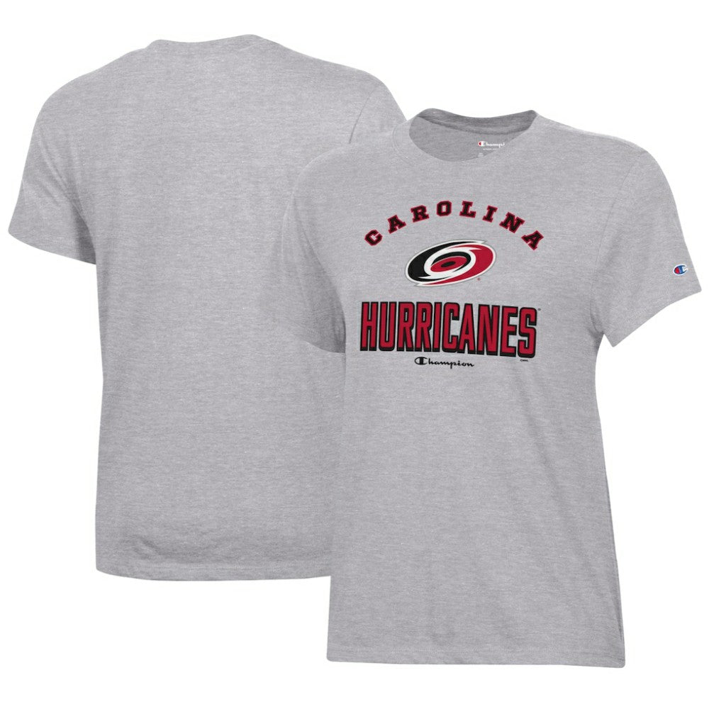 Carolina Hurricanes Champion Women's Core T-Shirt - Heather Gray - NHL 201078245