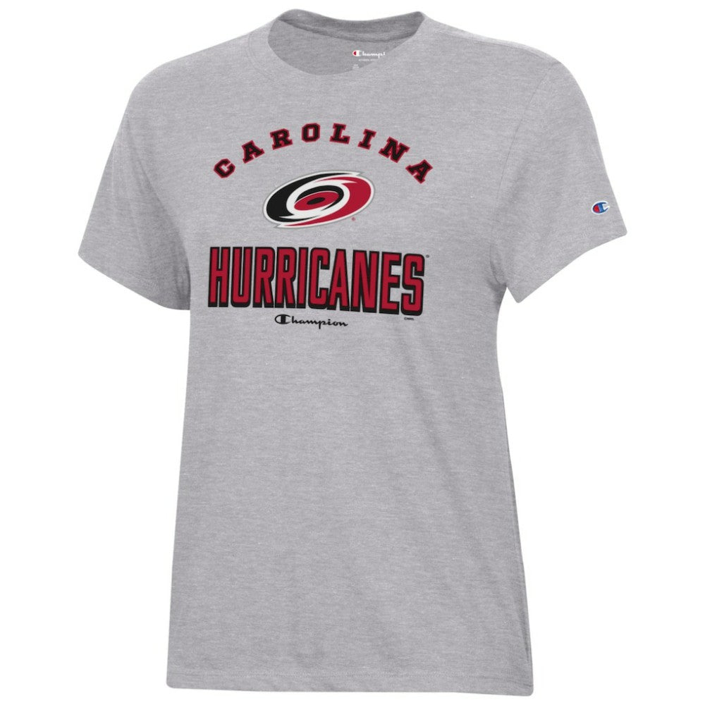 Carolina Hurricanes Champion Women's Core T-Shirt - Heather Gray - NHL 201078245