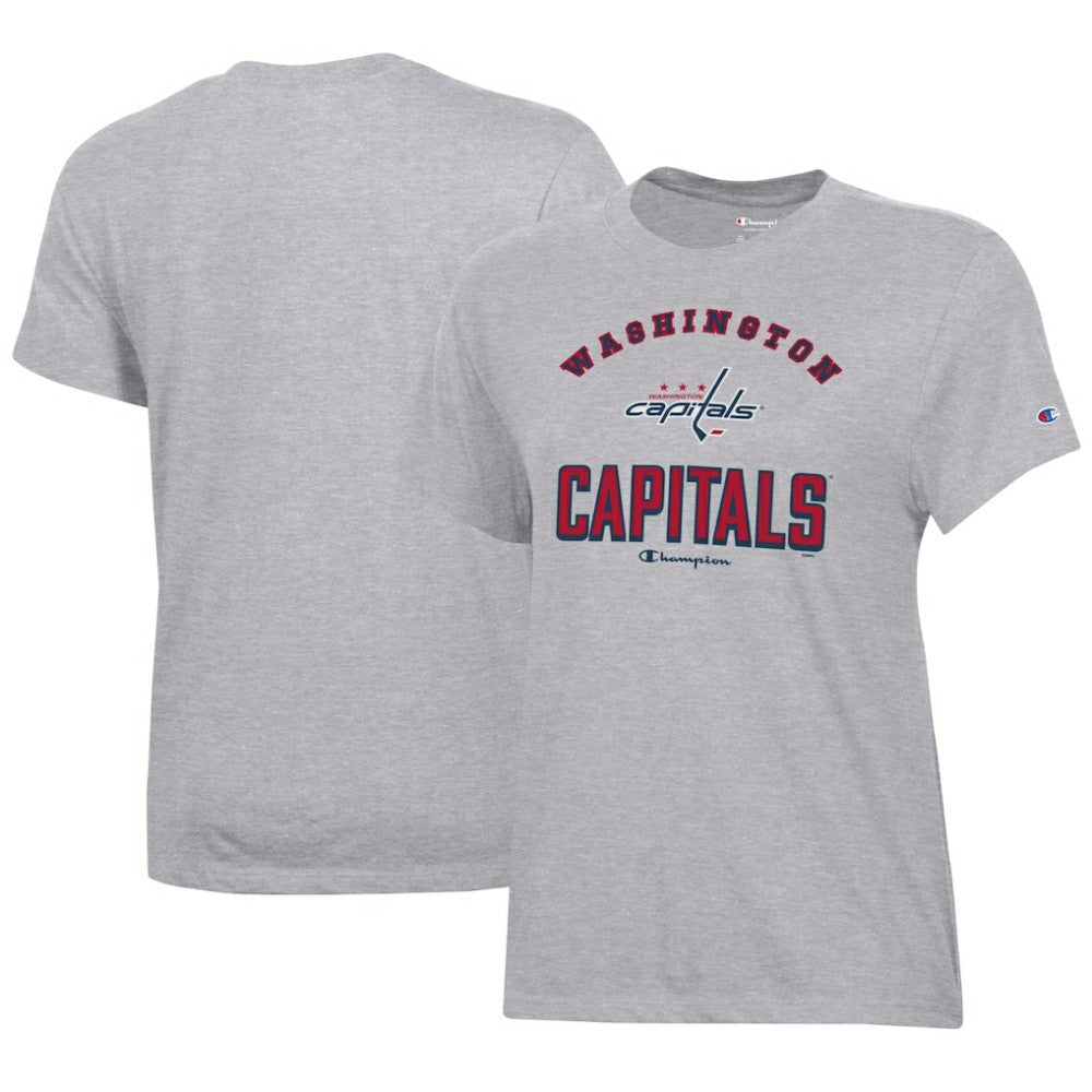 Washington Capitals Champion Women's Core T-Shirt - Heather Gray - NHL 201078255