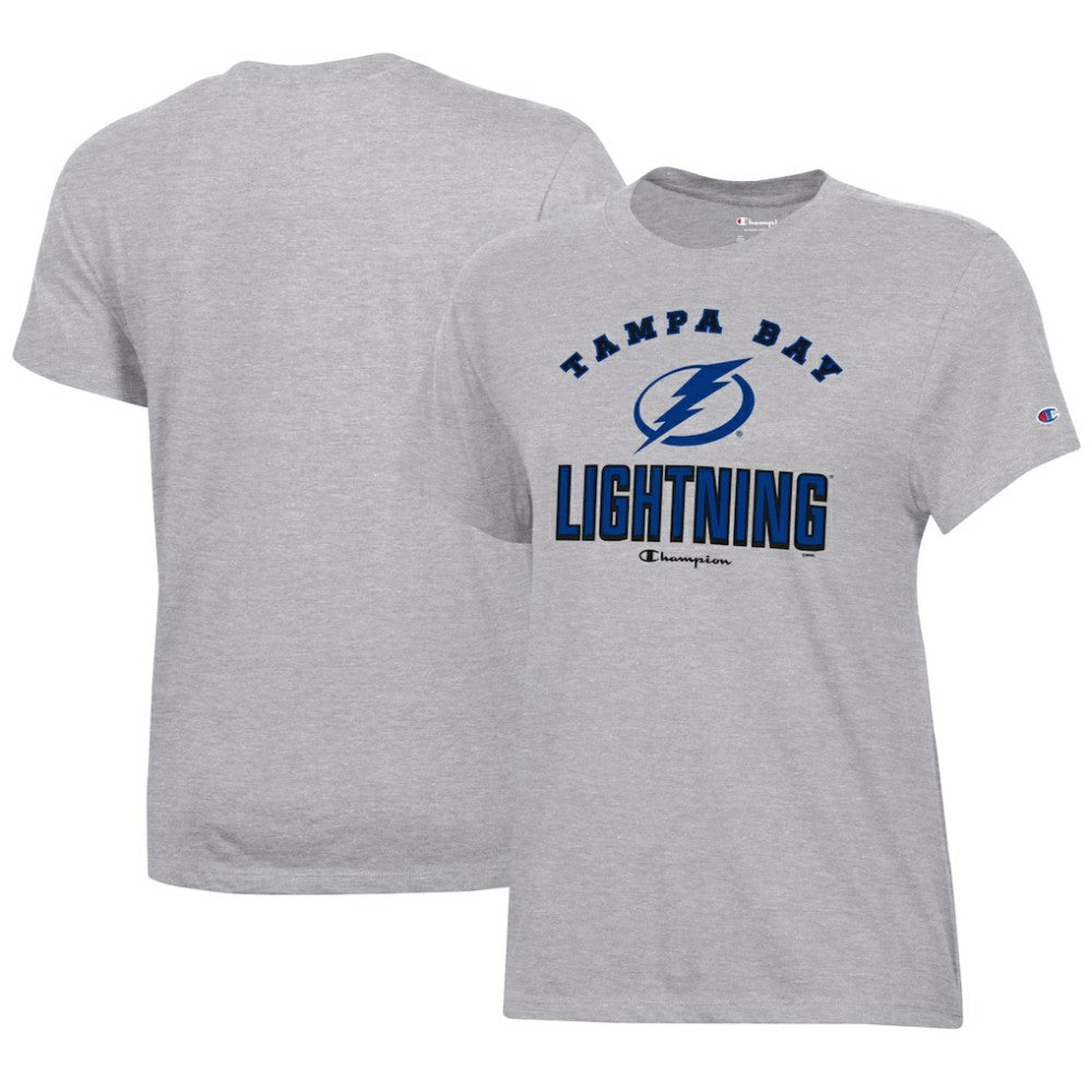 Tampa Bay Lightning Champion Women's Core T-Shirt - Heather Gray - NHL 201078256