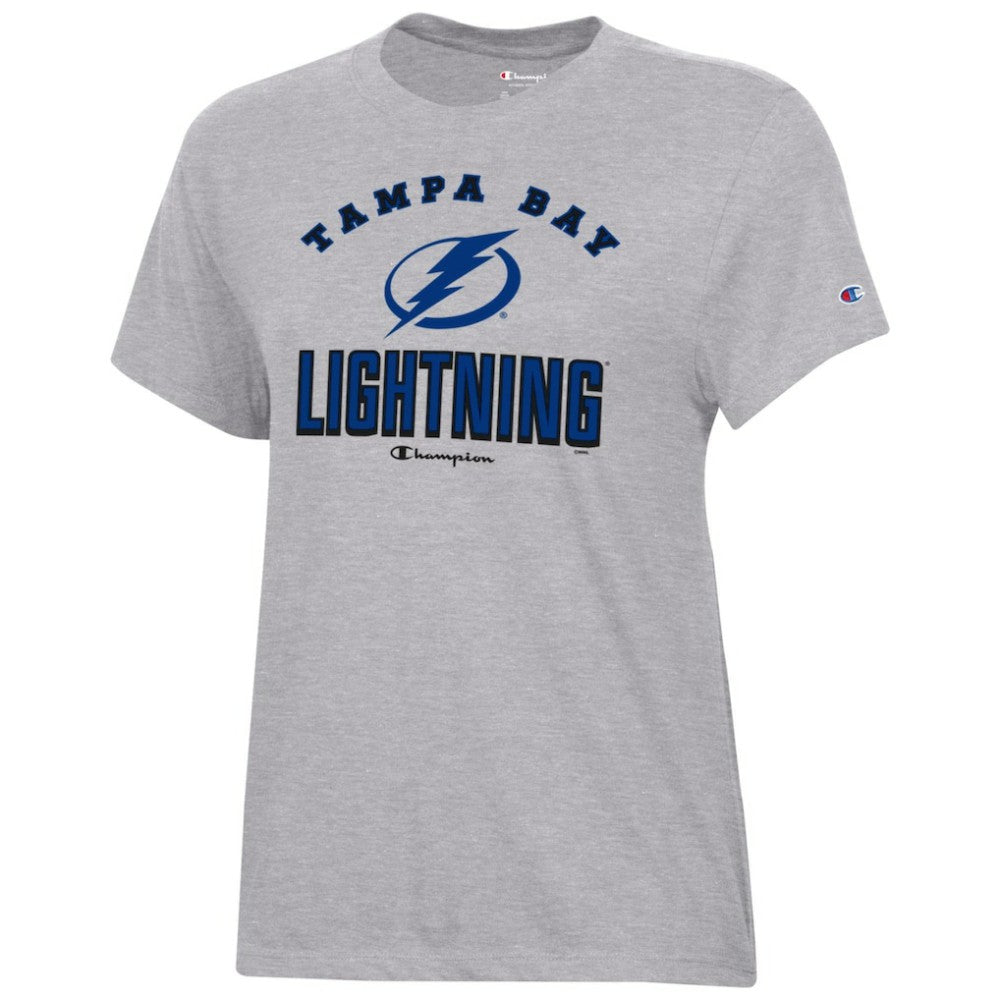 Tampa Bay Lightning Champion Women's Core T-Shirt - Heather Gray - NHL 201078256
