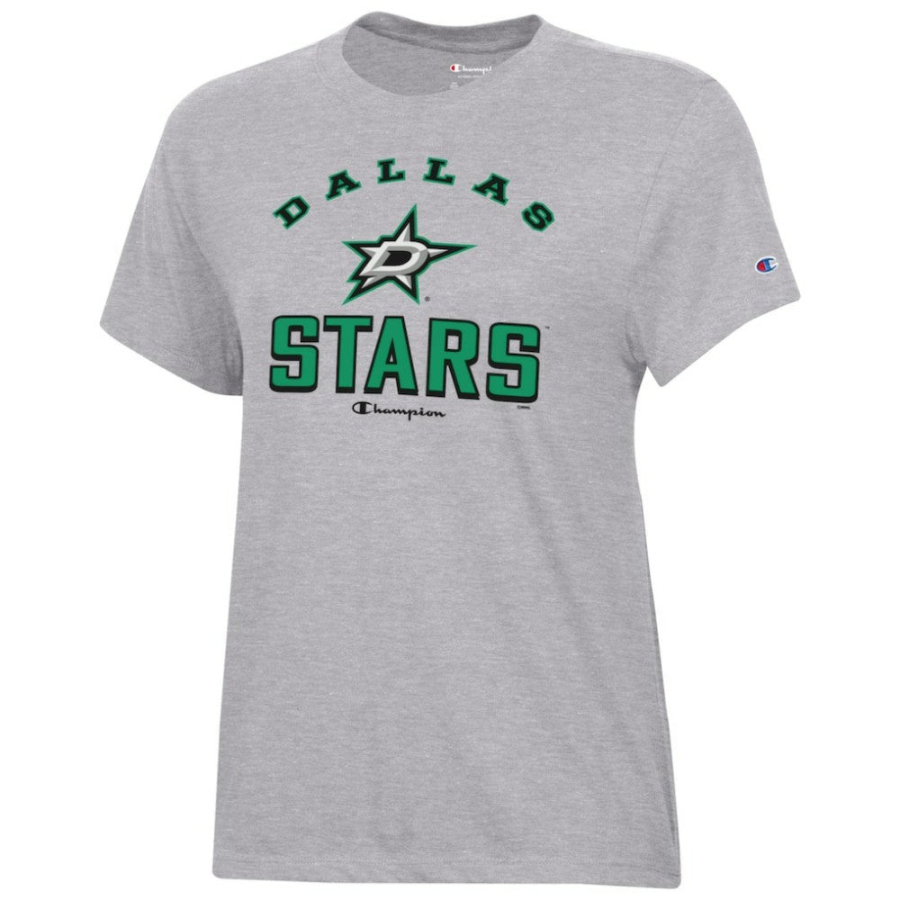 Dallas Stars Champion Women's Core T-Shirt - Heather Gray - NHL 201078258