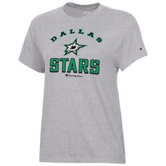 Dallas Stars Champion Women's Core T-Shirt - Heather Gray - NHL 201078258