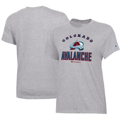 Colorado Avalanche Champion Women's Core T-Shirt - Heather Gray - NHL 201078259