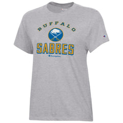 Buffalo Sabres Champion Women's Core T-Shirt - Heather Gray - NHL 201078265