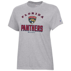 Florida Panthers Champion Women's Core T-Shirt - Heather Gray - NHL 201078268