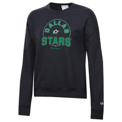 Dallas Stars Champion Women's Powerblend Pullover Sweatshirt - Black - NHL 201078307
