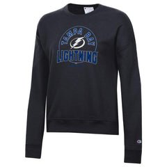 Tampa Bay Lightning Champion Women's Powerblend Pullover Sweatshirt - Black - NHL 201078314