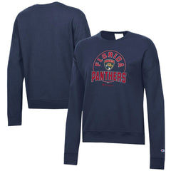 Florida Panthers Champion Women's Powerblend Pullover Sweatshirt - Navy - NHL 201078317