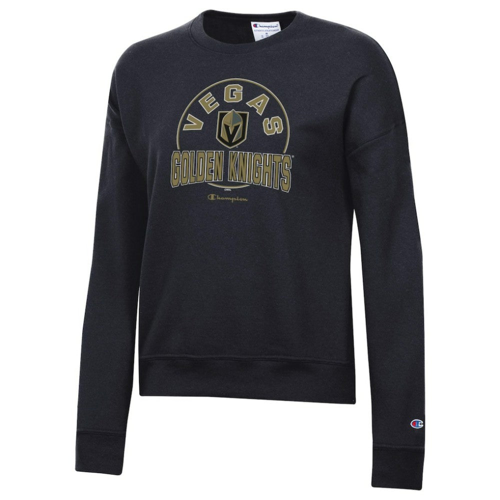 Vegas Golden Knights Champion Women's Powerblend Pullover Sweatshirt - Black - NHL 201078319