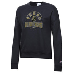 Vegas Golden Knights Champion Women's Powerblend Pullover Sweatshirt - Black - NHL 201078319