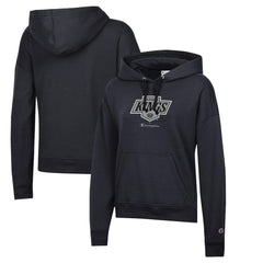 Los Angeles Kings Champion Women's Powerblend Fleece Pullover Hoodie - Black - NHL 201078338