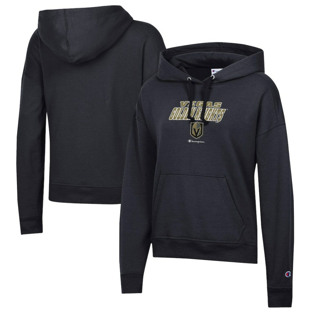 Vegas Golden Knights Champion Women's Powerblend Fleece Pullover Hoodie - Black - NHL 201078360