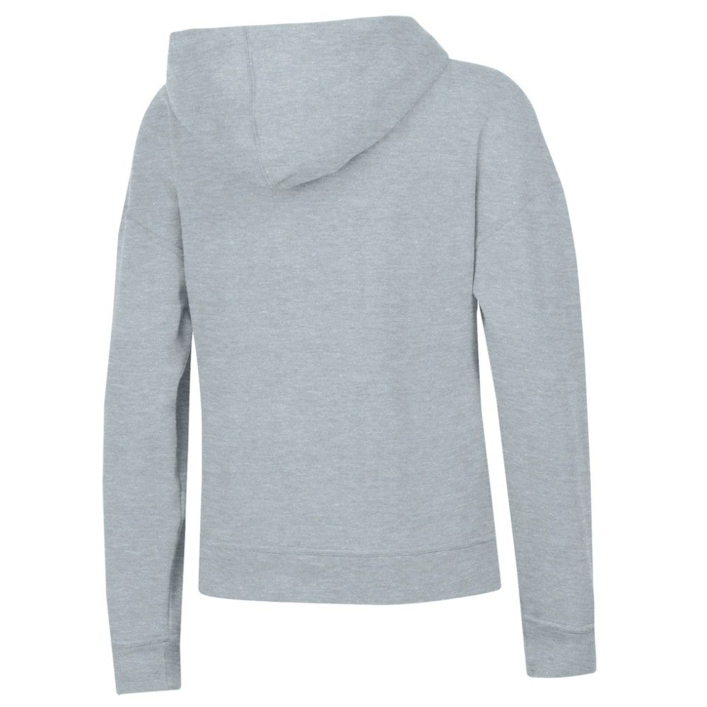 New York Islanders Champion Women's Powerblend Fleece Pullover Hoodie - Gray - NHL 201078362