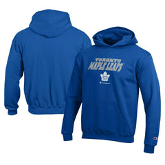 Toronto Maple Leafs Champion Youth Eco Powerblend Pullover Hoodie - Royal - NHL 201078379