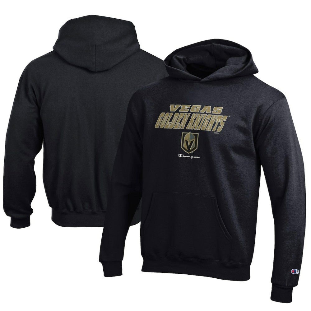 Vegas Golden Knights Champion Youth Eco Powerblend Pullover Hoodie - Black - NHL 201078381