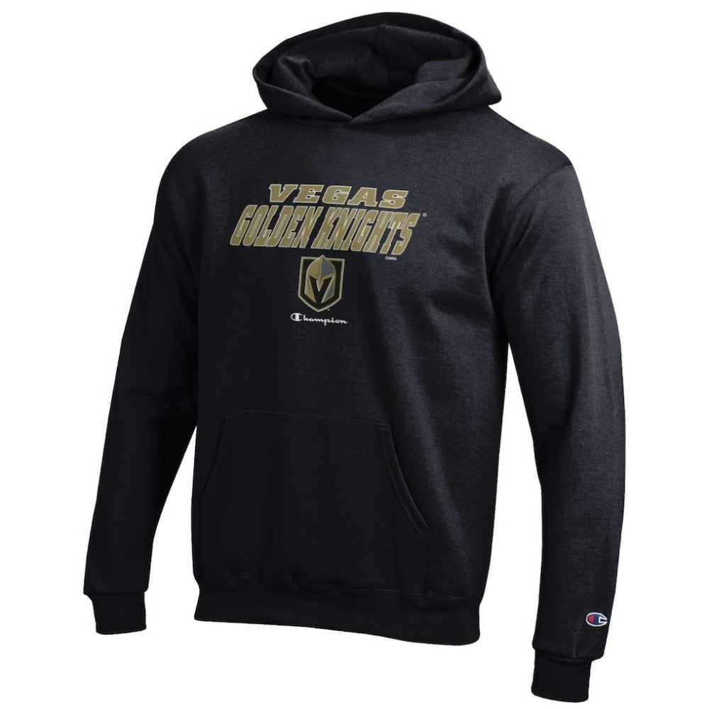 Vegas Golden Knights Champion Youth Eco Powerblend Pullover Hoodie - Black - NHL 201078381