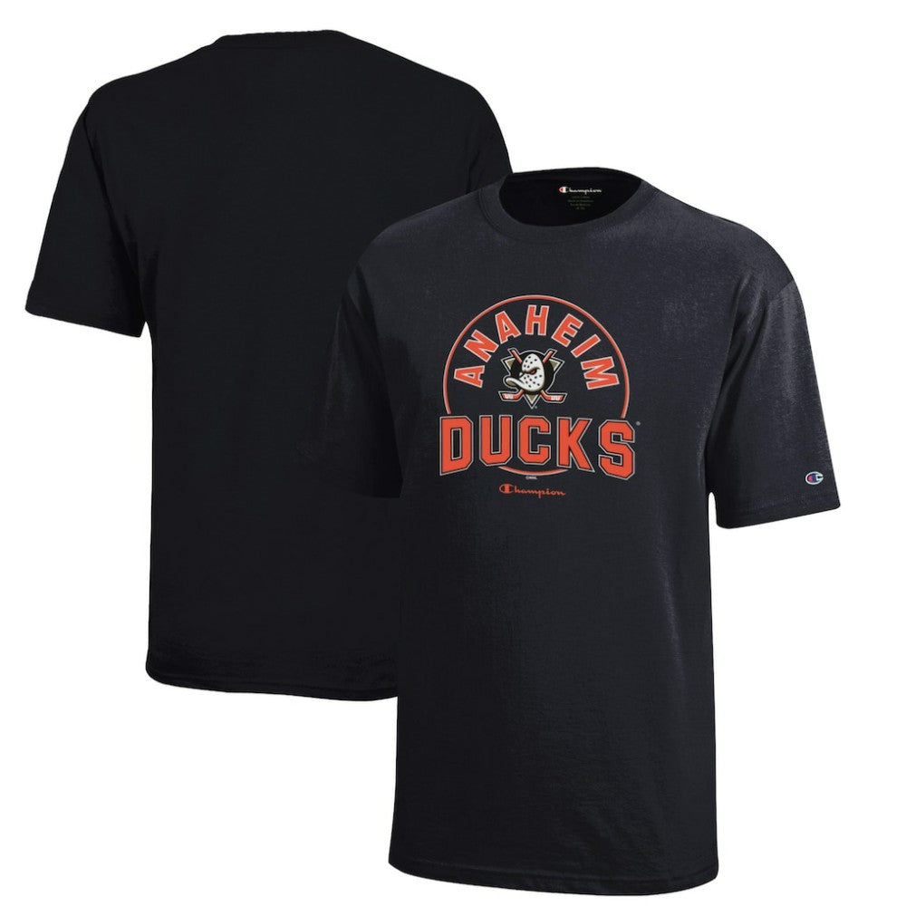 Anaheim Ducks Champion Youth Jersey T-Shirt - Black - NHL 201078398