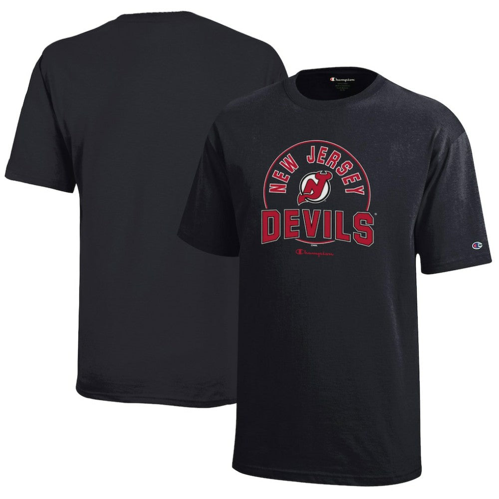 New Jersey Devils Champion Youth Jersey T-Shirt - Black - NHL 201078406