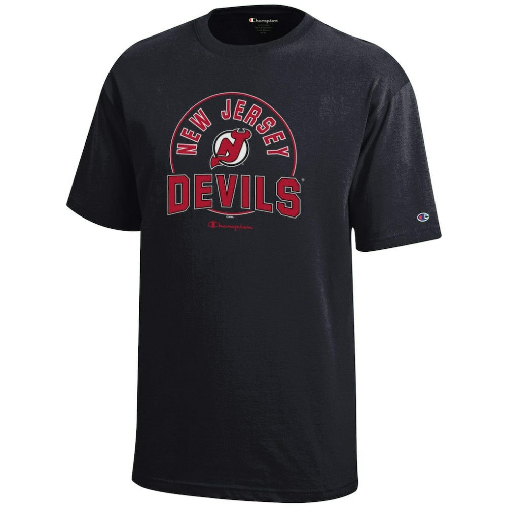 New Jersey Devils Champion Youth Jersey T-Shirt - Black - NHL 201078406